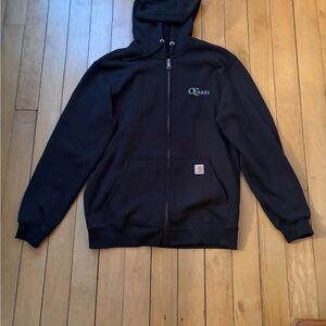 Men's Black Hooded Jacket